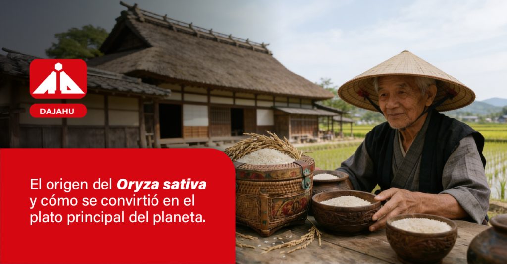 Descubre la fascinante historia del Oryza sativa, desde sus orígenes en Asia hace 10.000 años hasta convertirse en el alimento esencial de la humanidad y del Ecuador.