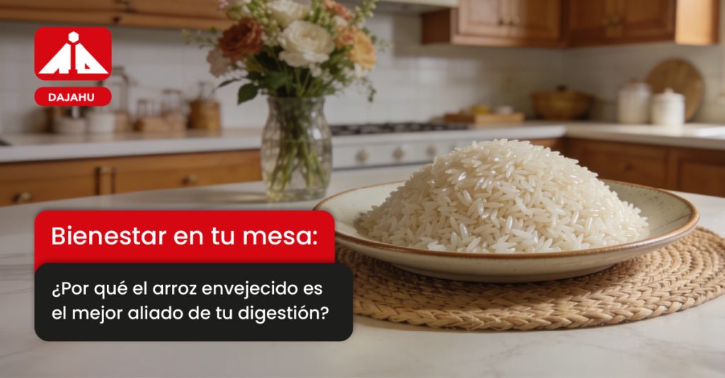 Bienestar en tu mesa: ¿Por qué el arroz envejecido es el mejor aliado de tu digestión?