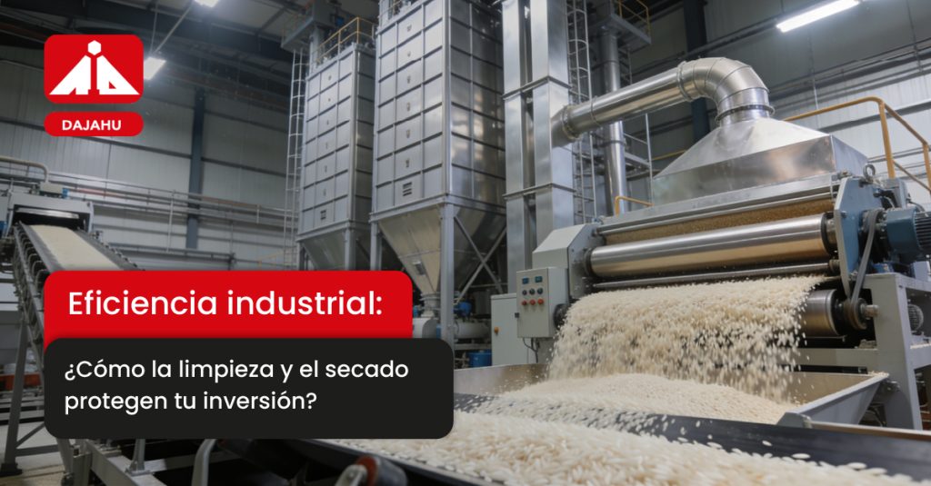 Eficiencia industrial: ¿Cómo la limpieza y el secado protegen tu inversión?